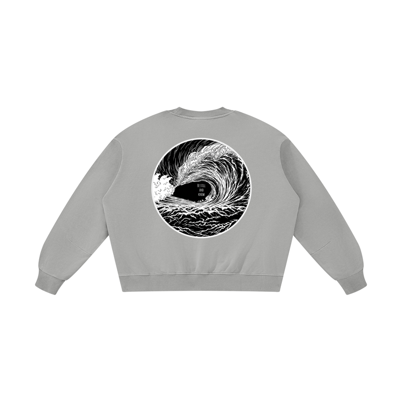 Be Still - Unisex Boxy Sweatshirt