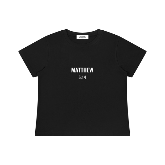Be Light Quick Dry Baby Tee — Dark WMNS