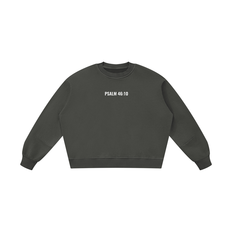 Unisex Boxy Vintage Washed Sweatshirt