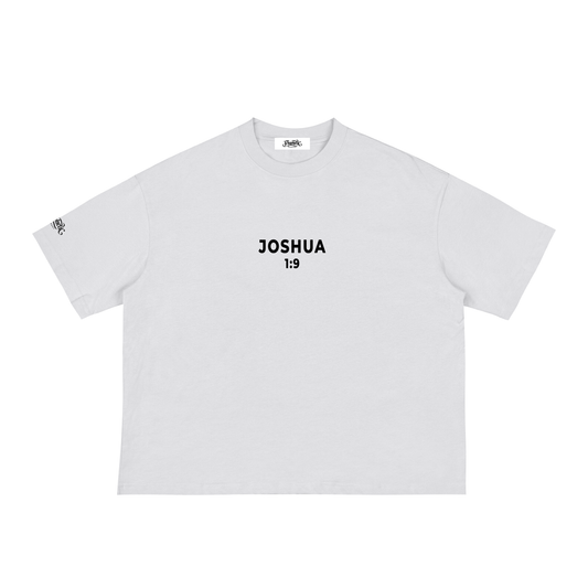 Be Strong & Courageous Tee — White