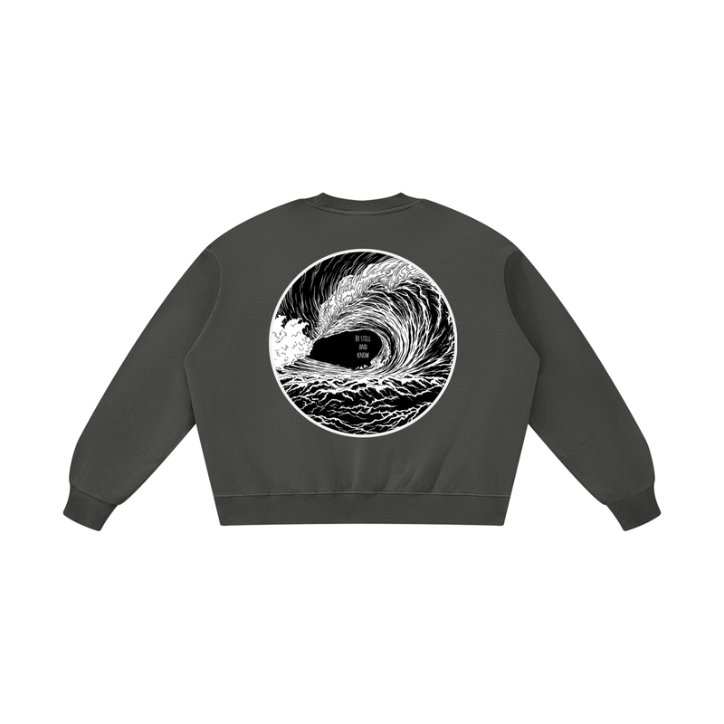 Unisex Boxy Vintage Washed Sweatshirt